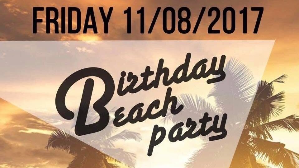Birthday Beach Party