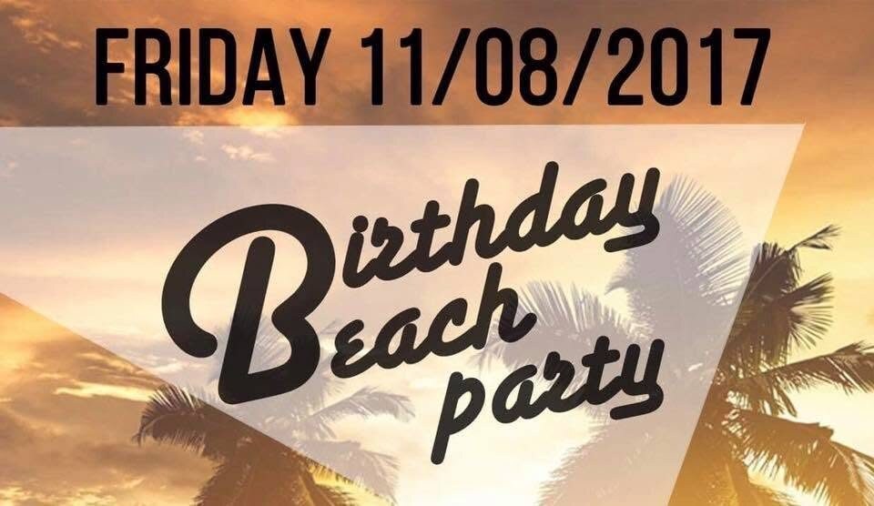 Birthday Beach Party